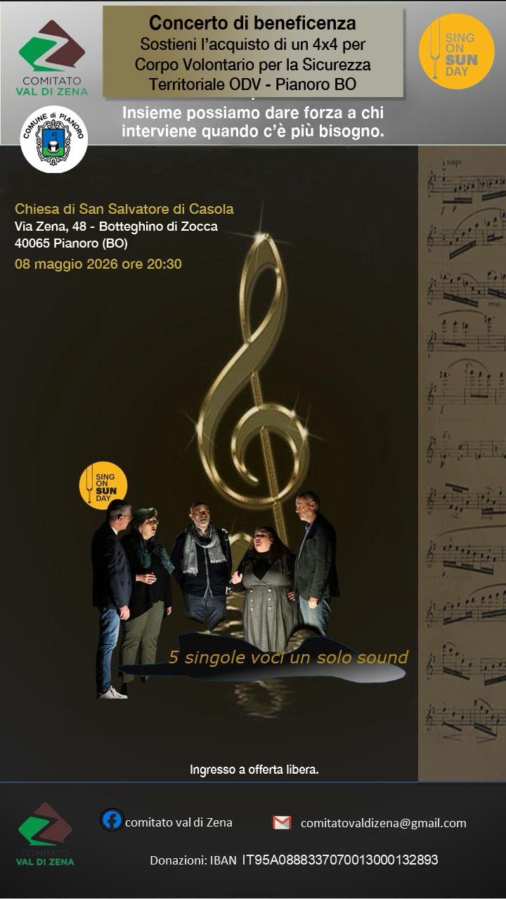 Locandina Concerto Val di Zena