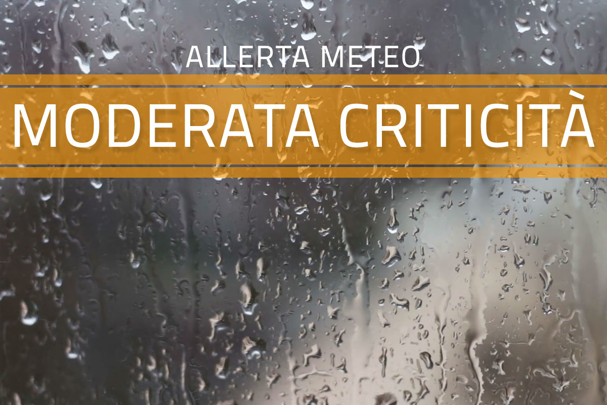 allerta meteo arancione - moderata criticità