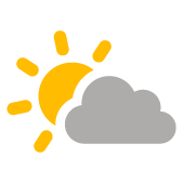 Nubi sparse e schiarite