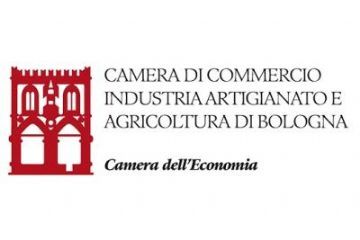 Logo della camera di commercio e denominazione "camera di commercio industria artigianato e agricoltura di Bologna"