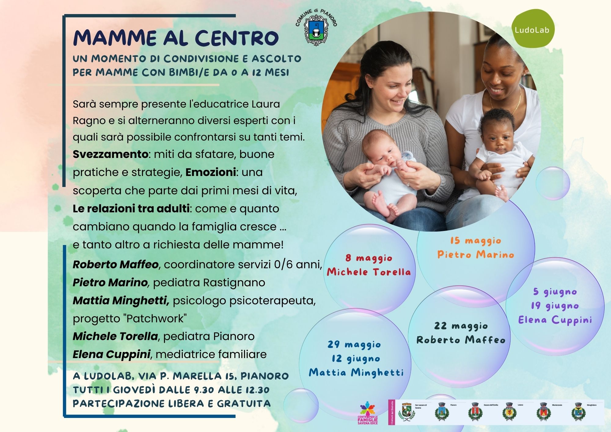 Mamme al centro