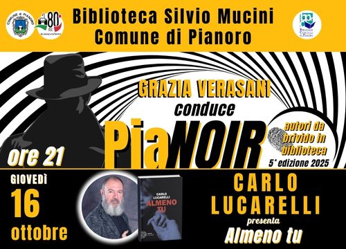 Carlo Lucarelli presenta 