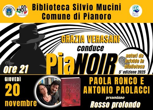 Paola Ronco e Antonio Paolacci presentano 