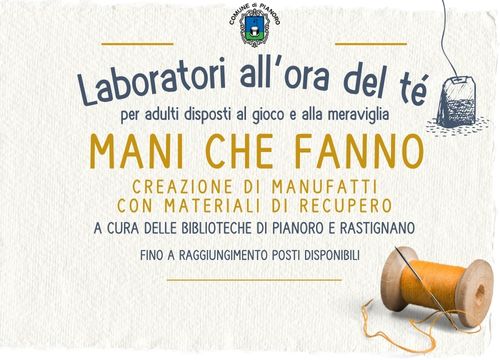 Laboratori all'ora del tè