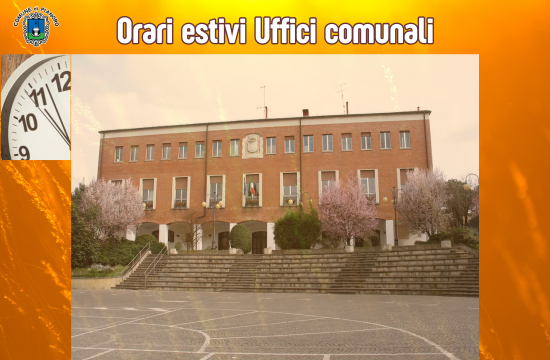 Orari estivi Uffici comunali foto 