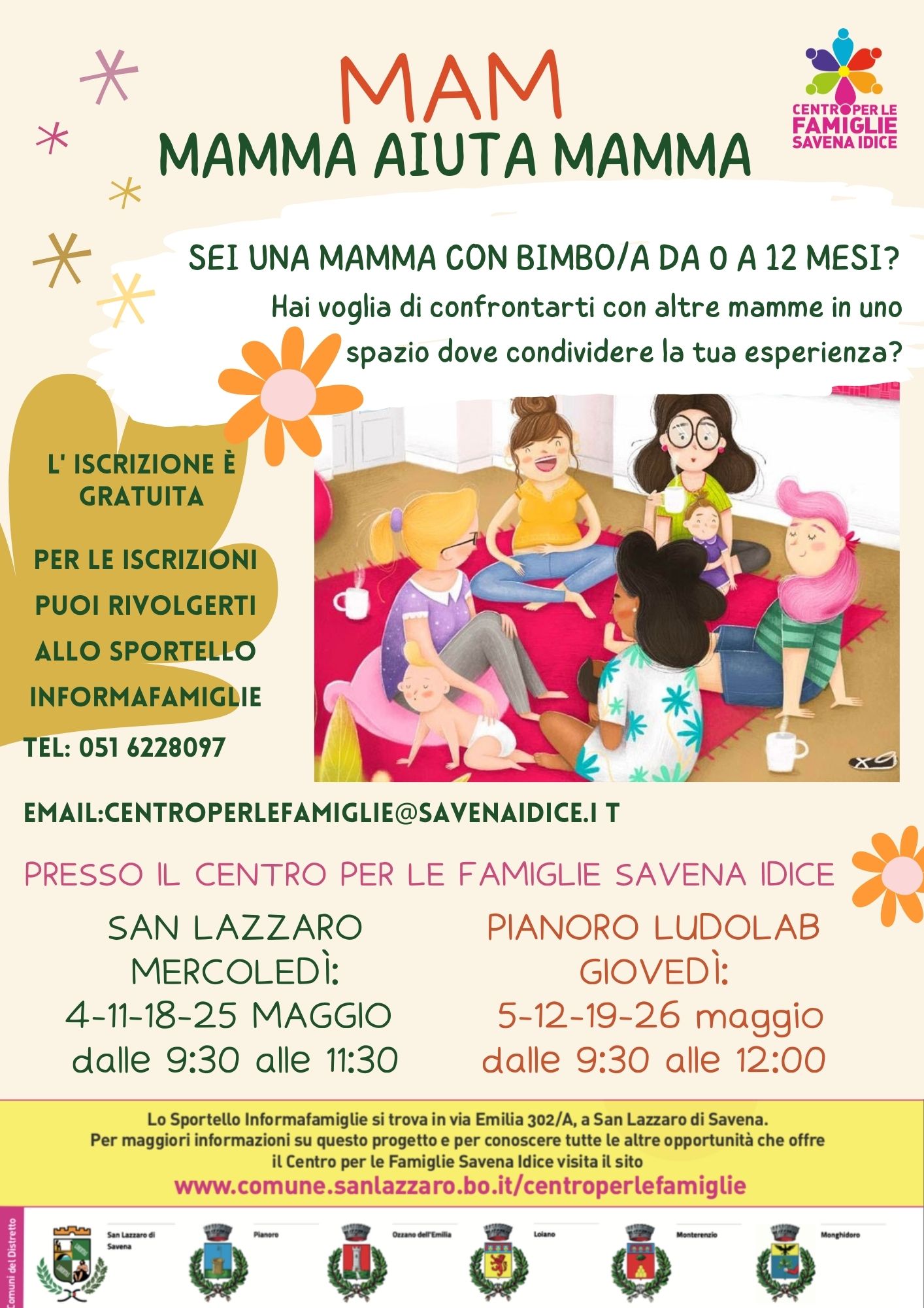 Iniziative Centro per le Famiglie Savena Idice